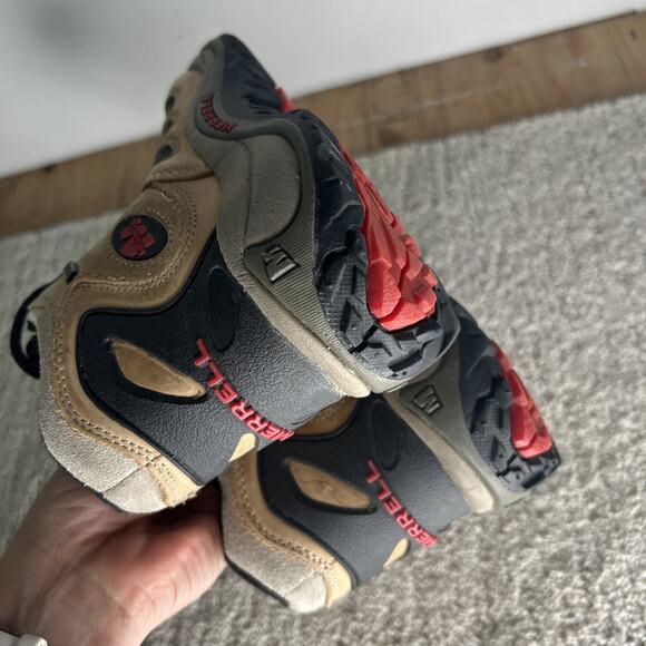 Merrell Reflex Mid Gore-Tex Taupe Leather Hiking Boots Womens Size 8 EUR 38.5 - Picture 10 of 11